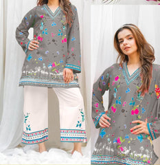 PINK FLORAL DIGITAL PRINTED CORD SET