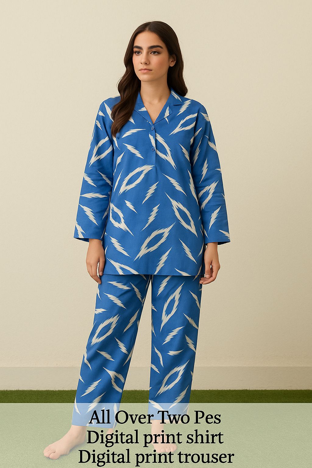 2  Piece lawn suit